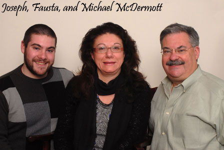 Joseph McDermott, Fausta McDermott, and Michael McDermott