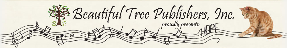Beautiful Tree Publishers' latest picture book is The Concert Hall Cats by Mike & Fausta McDermott, drawings by Joe McDermott.